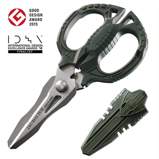 Engineer PH-55 Combination Scissors 4-in-1