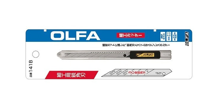 Olfa 141B Auto Lock 9mm Snap Off Precision Utility Knife