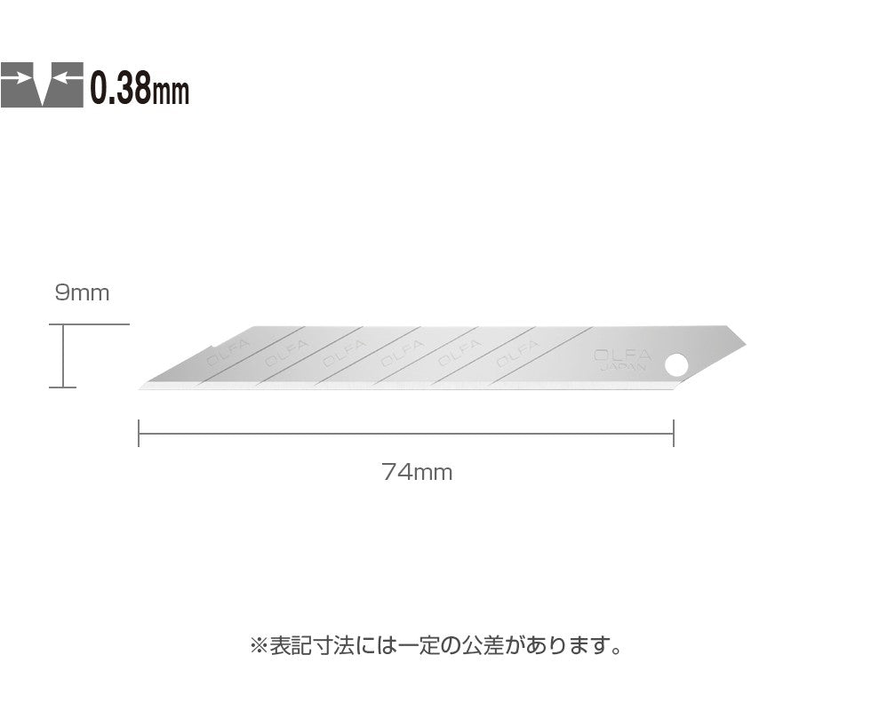 Olfa XB141 10 Pack Replacement 9mm Craft Blades for 141B