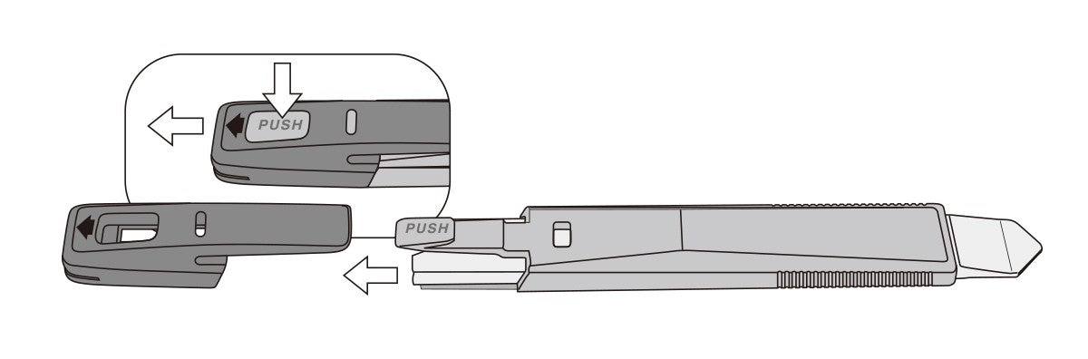 Olfa 203B Auto Lock 12.5mm Snap Off Knife
