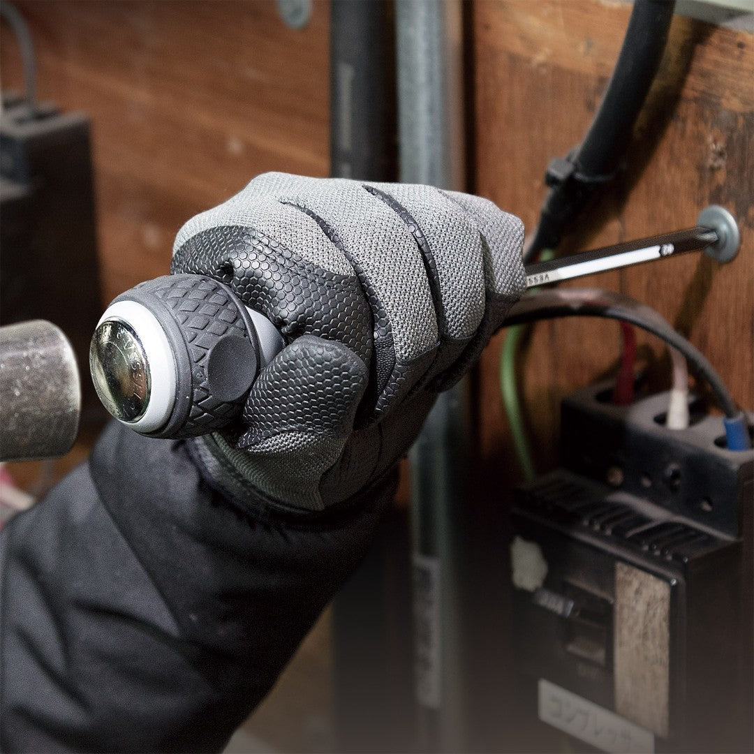 Vessel 230W-2 Thru-Tang Ball Grip Screwdriver w/ PH2 Bit