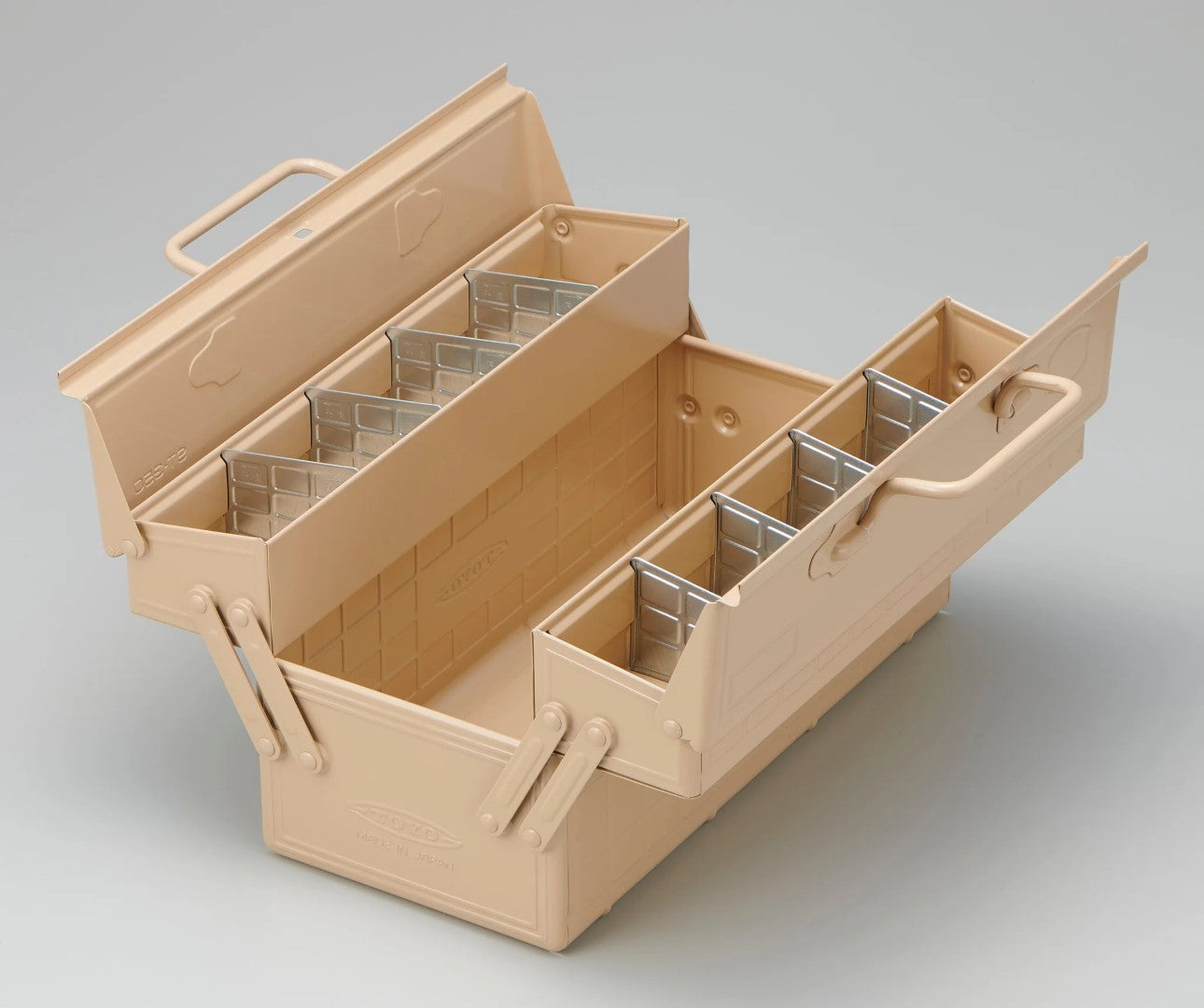 Toyo Steel ST-350BG 2-tier Cantilever Toolbox Beige