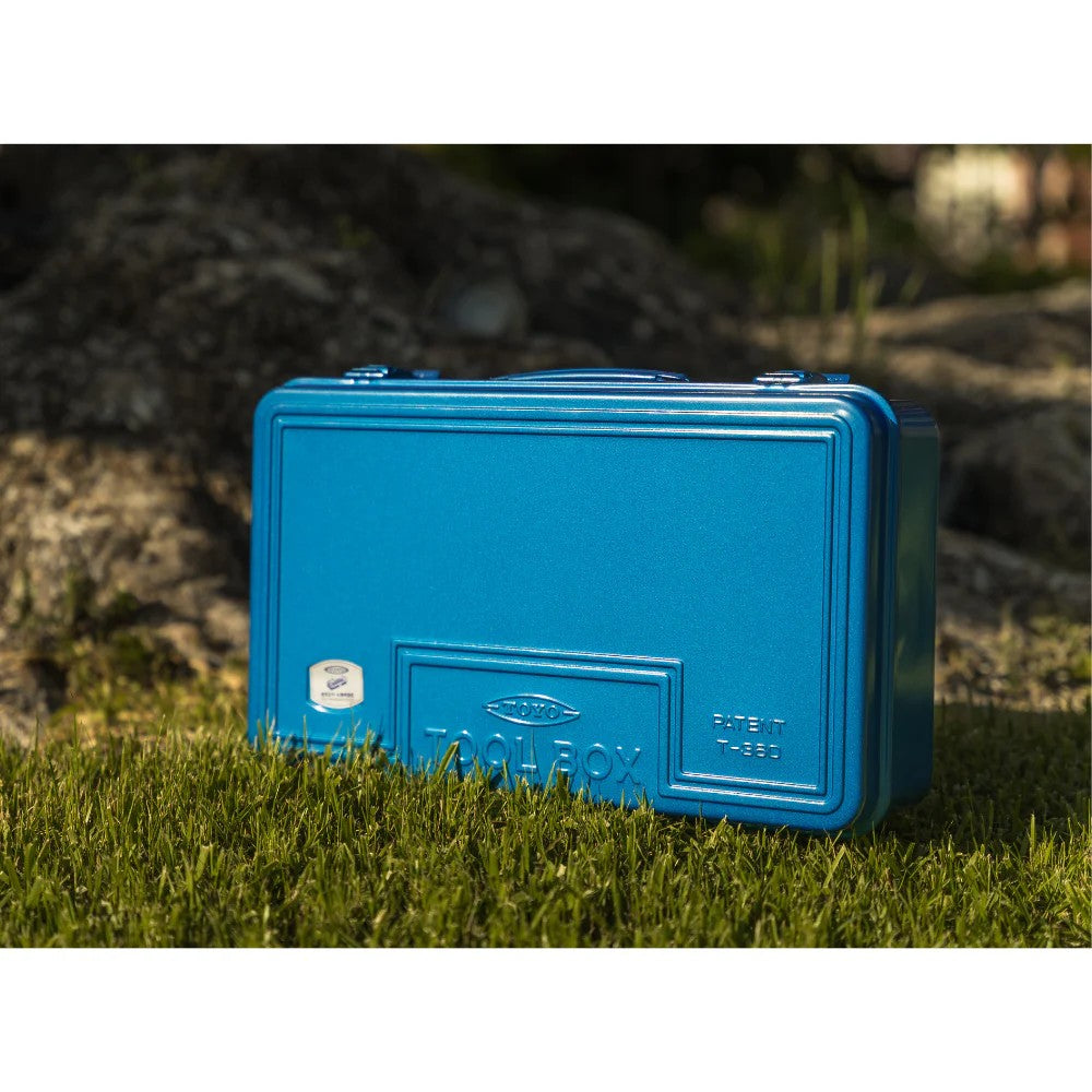 Toyo Steel T-360B Trunk Shape Toolbox Blue