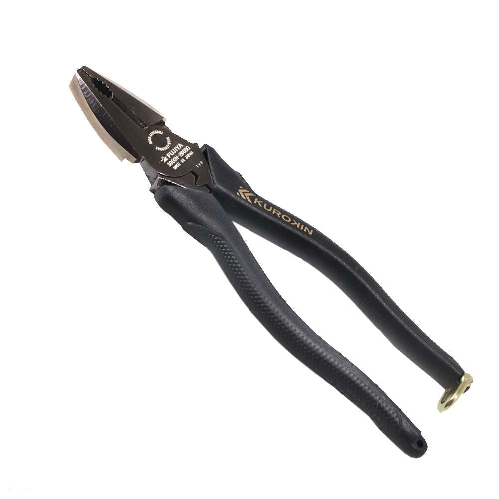 Fujiya Kurokin 3000N-200BG 202mm High Leverage Combination Pliers