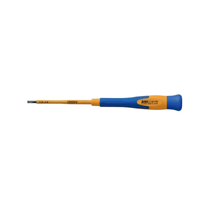 Anex 3590-3-75 Slotted 3mm x 75mm Insulated Precision Screwdriver