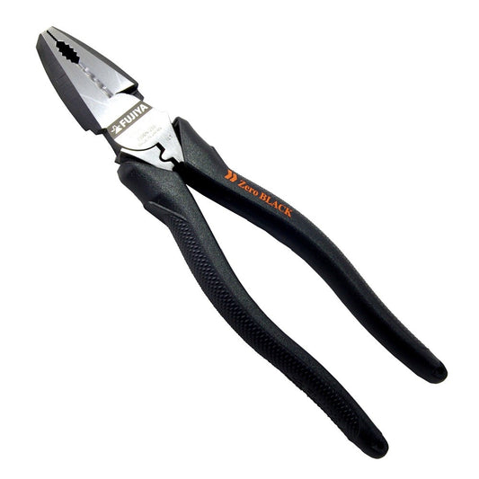 Fujiya 3300N-200 202mm "Zero-BLACK" High Leverage Combination Pliers