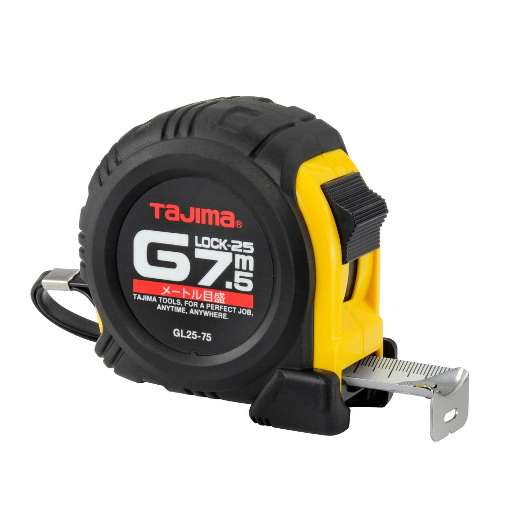 Tajima GL25-75BL 7.5m x 25mm G-Lock Measuring Tape