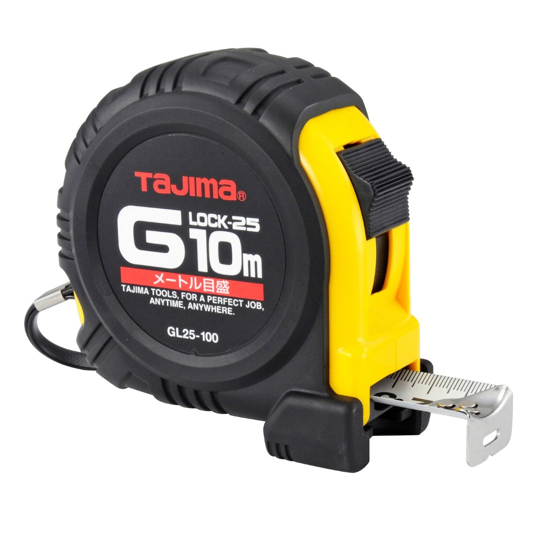 Tajima GL25100BL 10m x 25mm G-Lock Measuring Tape
