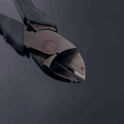 Fujiya Diagonal Flush Cutters 7700N-175BG Kurokin 186mm High-Leverage