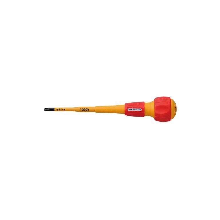 Anex 7900-2-100 PH2 x 100mm Insulated Screwdriver | Kaiju Tools