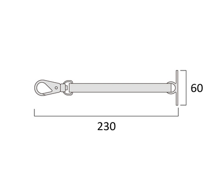 Fujiya Kurokin ATF-06T-BG Tape Holder 60mm