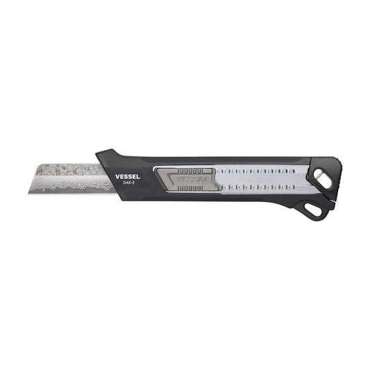 Vessel DAK-3 Adjustable Damascus Steel Electricians Knife