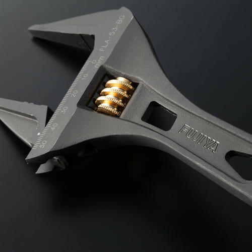 Fujiya Kurokin FLA-28-BG 155mm Ultra Light Adjustable Wrench