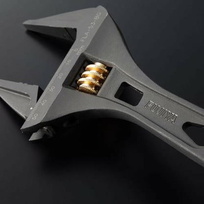 Fujiya Kurokin FLA-28-BG 155mm Ultra Light Adjustable Wrench