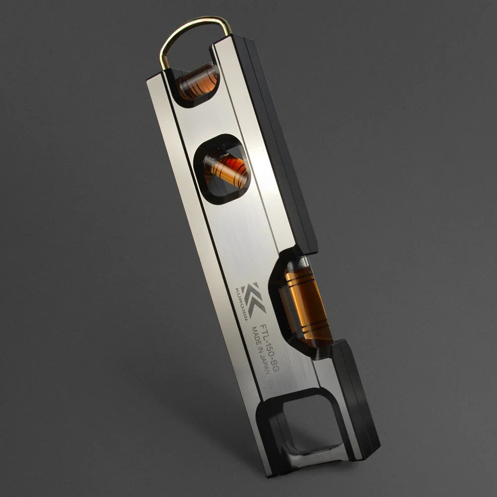 Fujiya Kurokin FTL-200-BG 200mm Aluminium Spirit Level