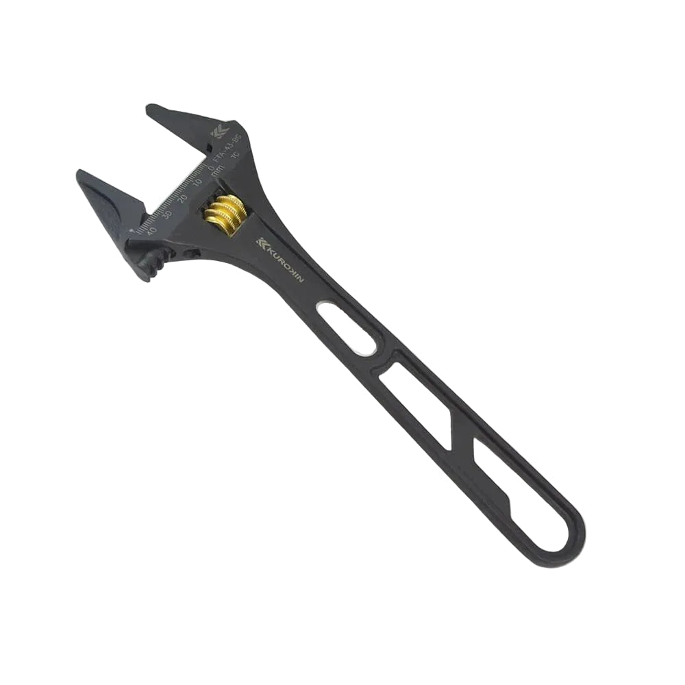 Fujiya Kurokin FTA-43-BG 252mm Ultra Light Adjustable Wrench - Smooth