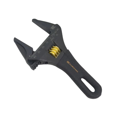 Fujiya Kurokin FTS-43-BG 152mm Stubby Adjustable Wrench - Smooth