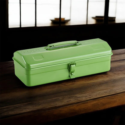 Toyo Steel Y-350JGS Camber-Top Toolbox Japanese Tea Green