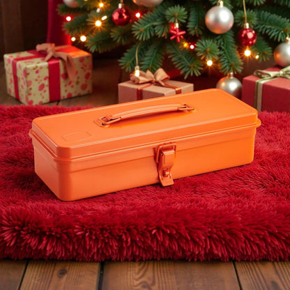 Toyo Steel T-320OR Trunk Shape Toolbox Orange
