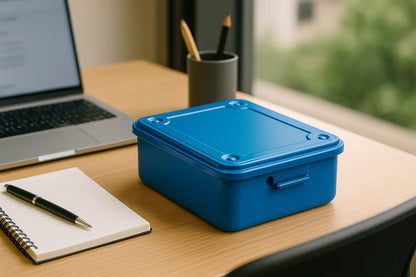 Toyo Steel T-150B Trunk Shape Toolbox Blue