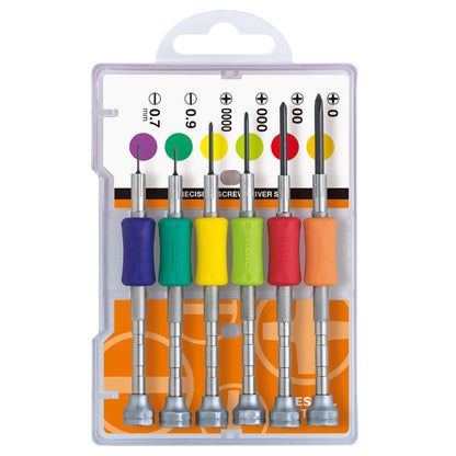 Vessel TD-56S Precision PH / Slotted Screwdriver Set 6 Pieces