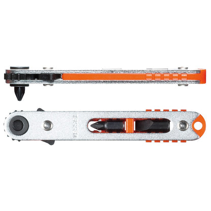 Vessel TD-76 Low Profile Flat Ratchet Screwdriver w/ 11 Bits