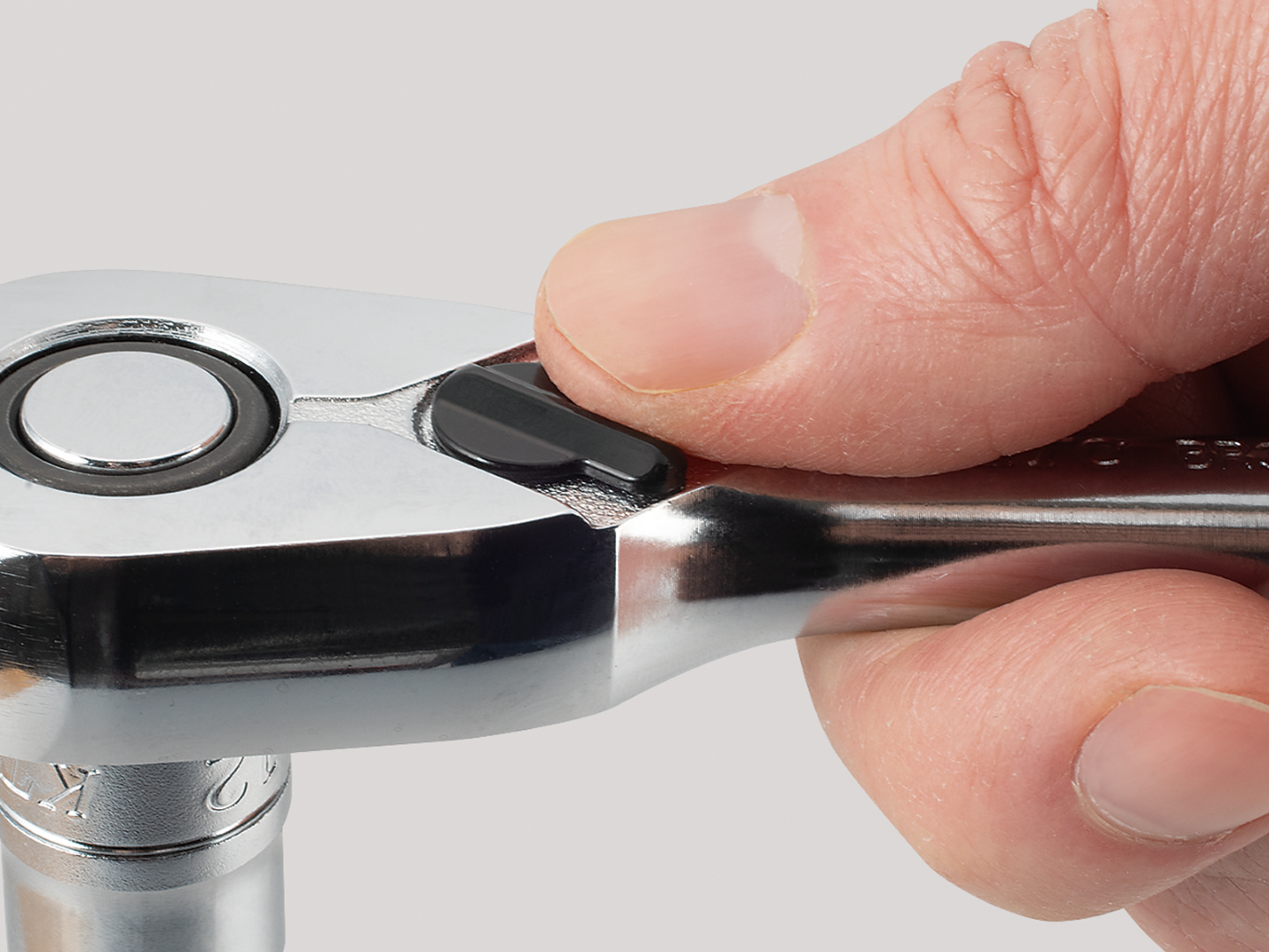 KTC BR390 3/8" 90T 180mm Ratchet Handle