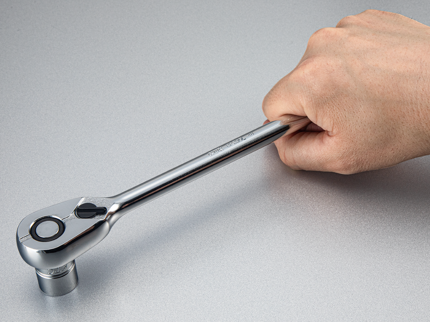 KTC BR390L 3/8" 90T 275mm Long Ratchet Handle