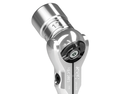 KTC BRSW3L 3/8" 72T 300mm Long Swivel Ratchet Handle