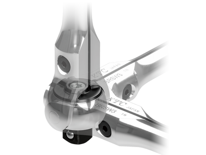 KTC BRSW3L 3/8" 72T 300mm Long Swivel Ratchet Handle