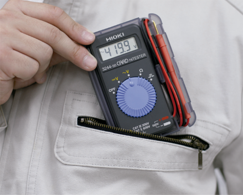 Hioki 3244-60 Card HiTester Digital Multimeter