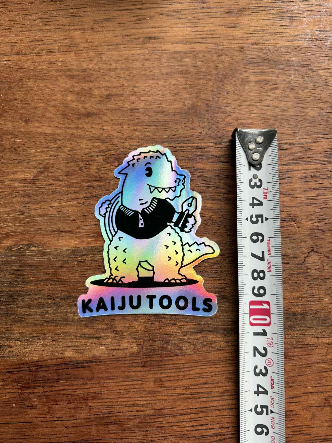 Kaiju Tools Logo Holographic Sticker