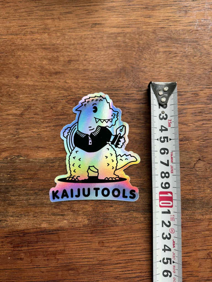 Kaiju Tools Logo Holographic Sticker