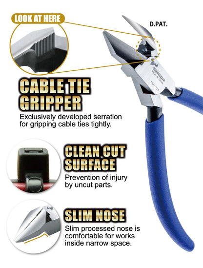 Tsunoda KBN-150 Cable Tie Cutter features