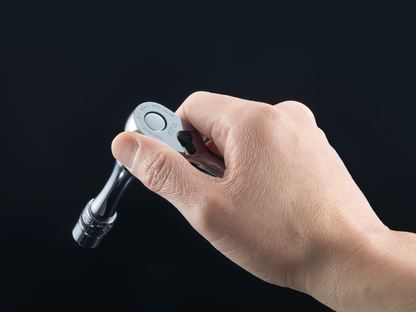 KTC Nepros NBR390AS 3/8" 90T 100mm Short Ratchet Handle