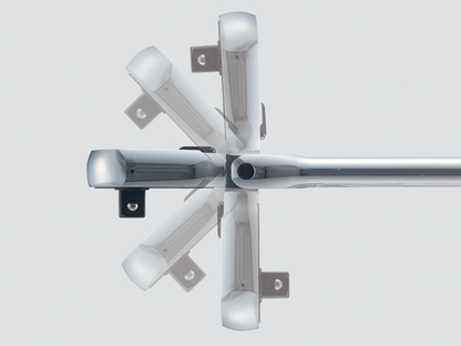 KTC BR390F 3/8" 90T 180mm Flex Ratchet Handle