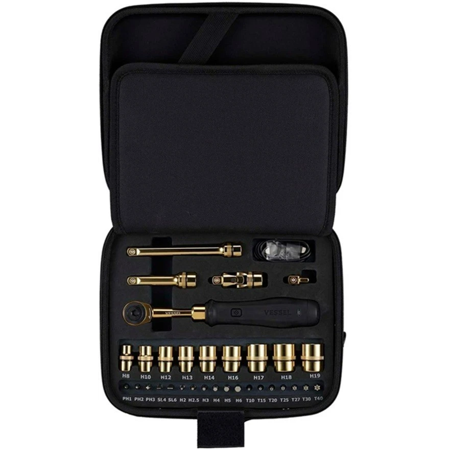 Vessel 400ER3-1MGL Electric Slim Ratchet Set 33 Pcs 110th Anniversary Edition