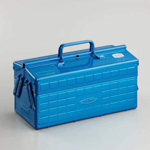 Toyo Steel ST-350B 2-tier Cantilever Toolbox Blue