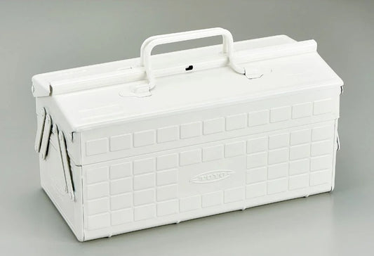 Toyo Steel ST-350W 2-tier Cantilever Toolbox White