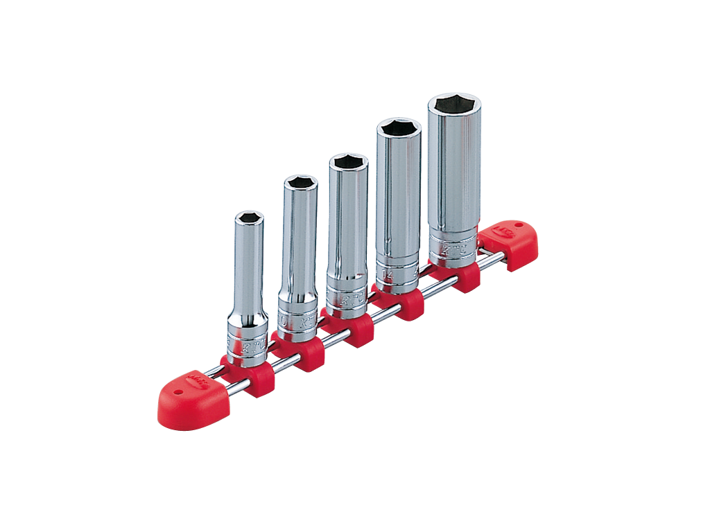 KTC TB3L05 3/8" Metric Deep Socket Set 5 pieces