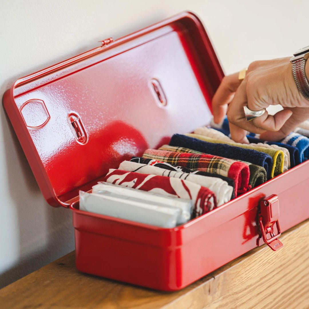 Toyo Steel T-320R Trunk Shape Toolbox Red