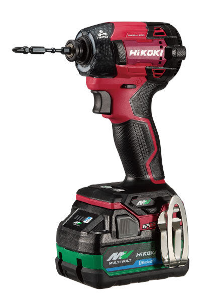 HiKOKI WH36DD(NNR) Multi-Volt 36V Brushless Impact Driver Scorpion Red