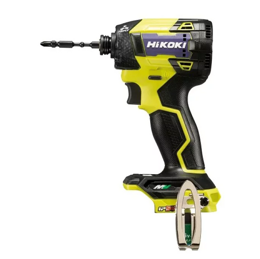 HiKOKI WH36DD(NNY) Multi-Volt 36V Brushless Impact Driver Spider Yellow